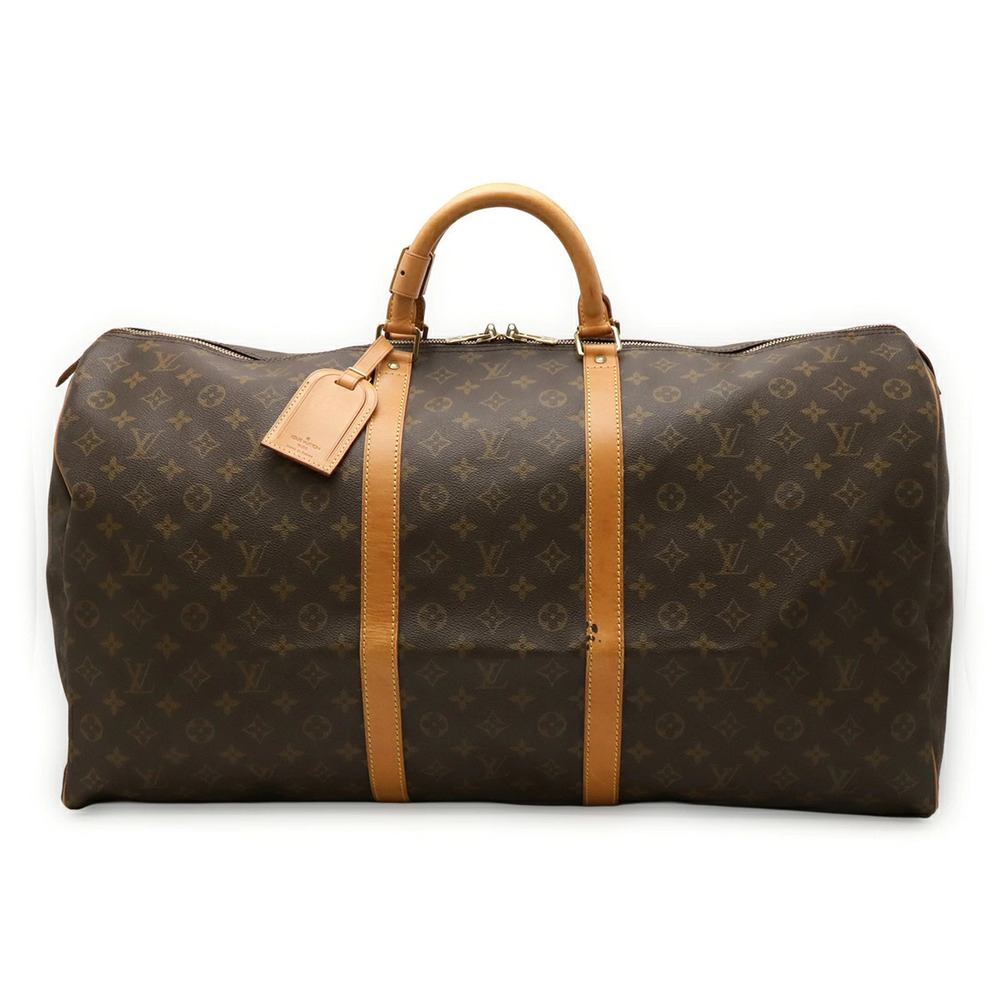 LOUIS VUITTON Monogram Keepall Boston Bag Travel Handbag